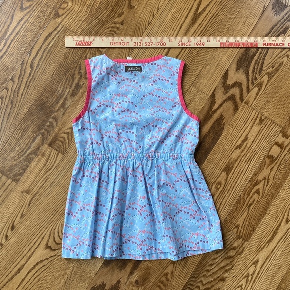 Girls Matilda Jane top summer sleeveless size 10 tank ditzy floral - Picture 7 of 8